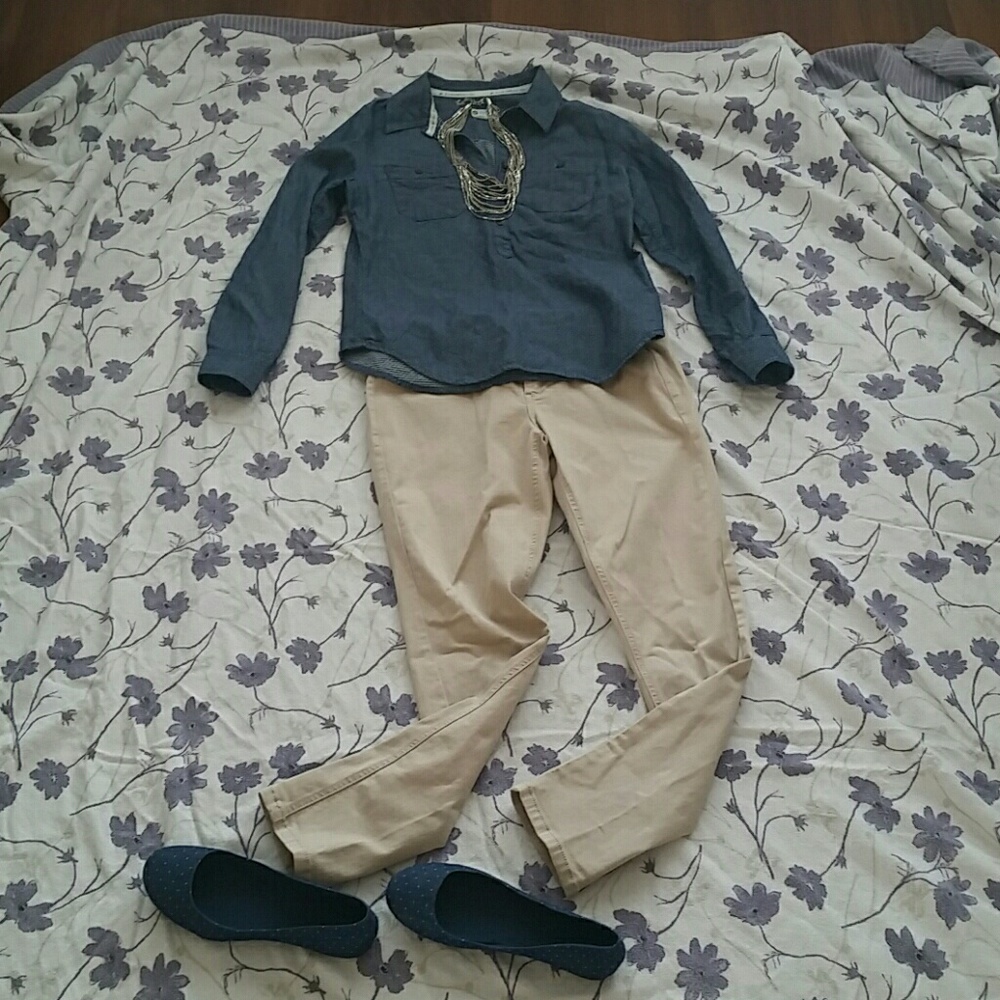 Toms chambray shirt
