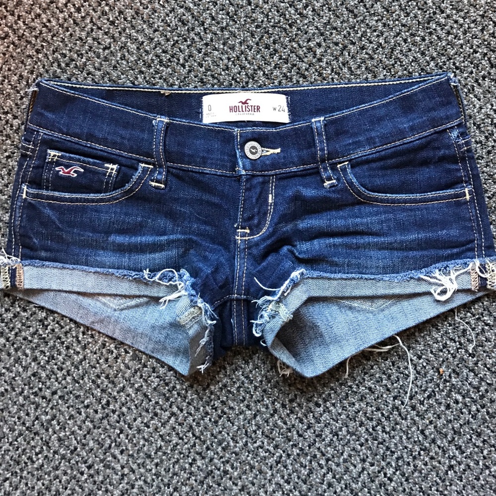 Hollister jean shorts