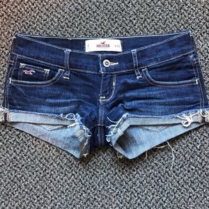 Hollister jean shorts