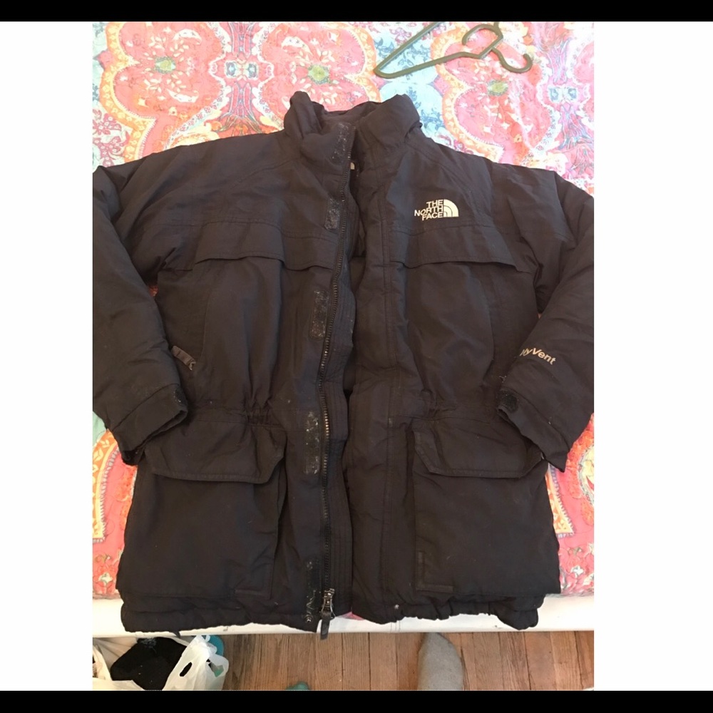 Northface coat : BLACK
