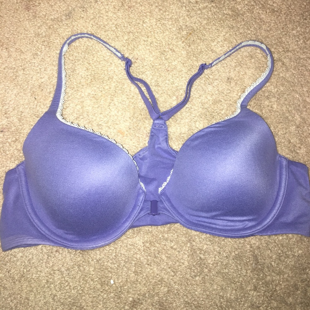 Purple/Periwinkle Victoria's Secret Racerback Bra