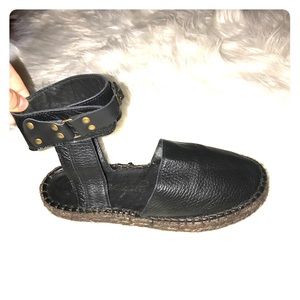 Free people ankle strap espadrilles