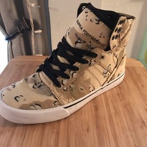 Supra camo high tops