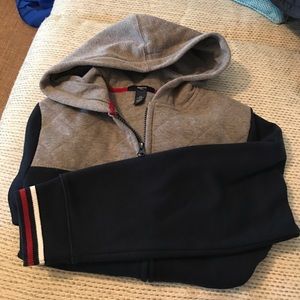 GAP quilted hoodie