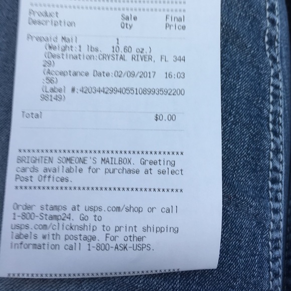 Jeans shipped!!! - Picture 1 of 1