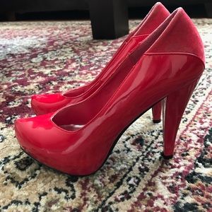 Charlotte Russe Red Pumps