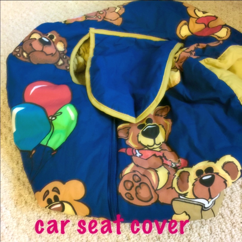 Infant car seat cover