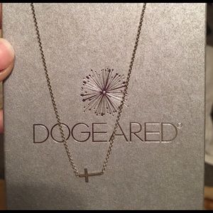 Dogeared cross necklace