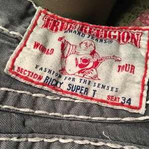 True religion "Ricky Super T" mens jeans