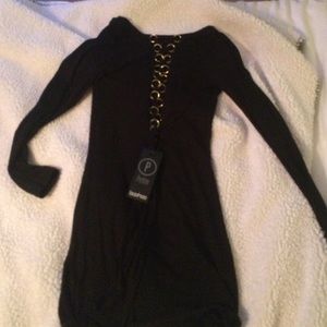 NWT Petite Corset Back Dress