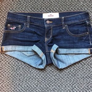 Hollister jean shorts