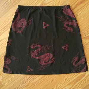 Dragon mini skirt