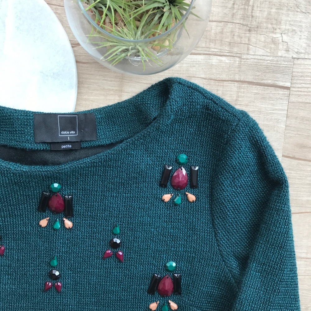 Dolce Vita Mimosa Jeweled Top