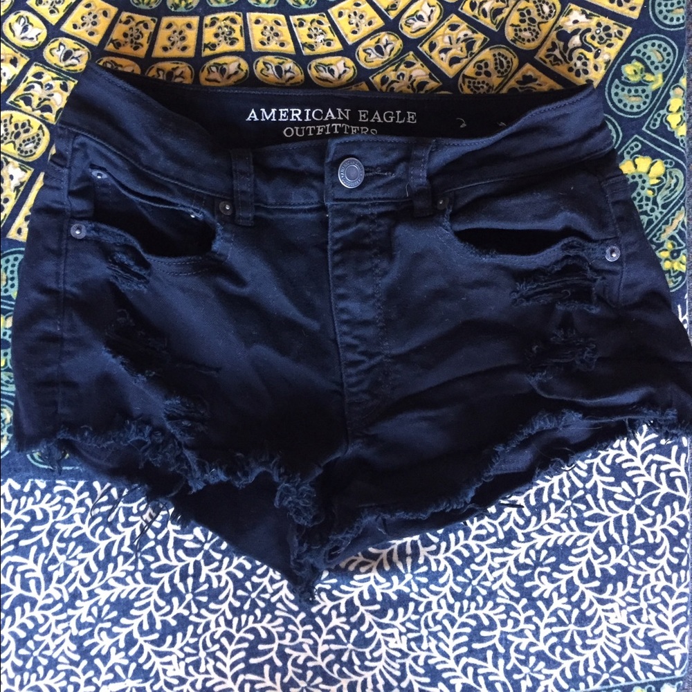 American eagle high wasted shorts