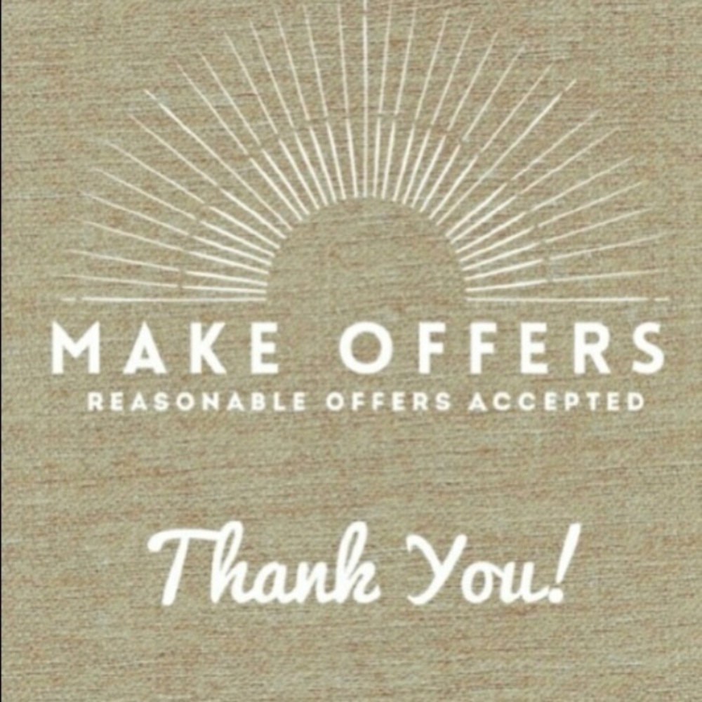 Reasonable offers accepted!