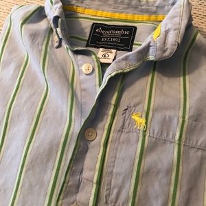 Boys A&F button down shirt
