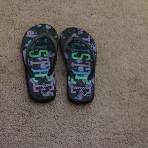 Justice flip-flops