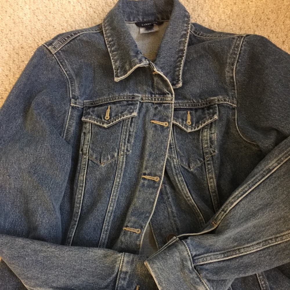 NWOT Ladies Lands End Jean jacket size 12
