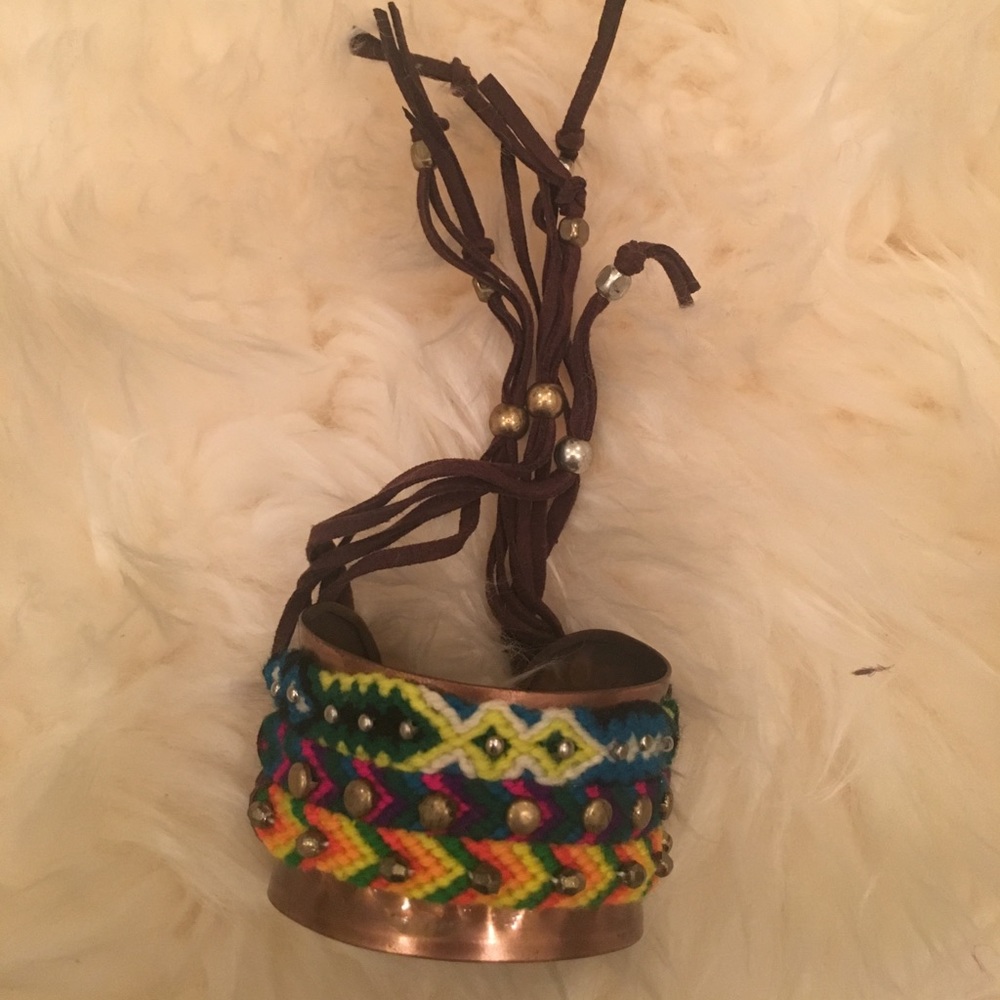 Urban Outfitters Friendship Bracelet Cuff