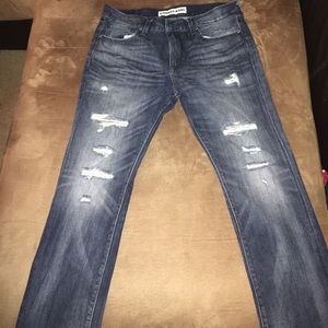 Express distressed denim