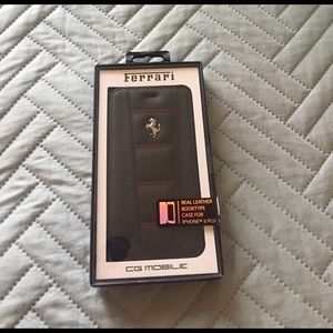 Ferrari CG Mobile iPhone 6 Plus Leather Case