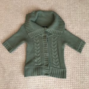 EXPRESS button down sweater sz S