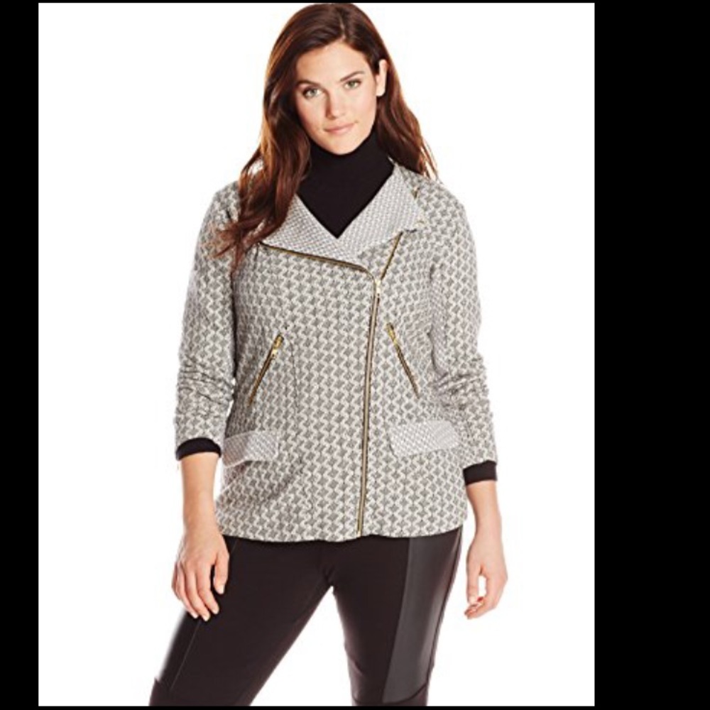 Zip Lucky Brand Marnie Long Active Jacket, XL