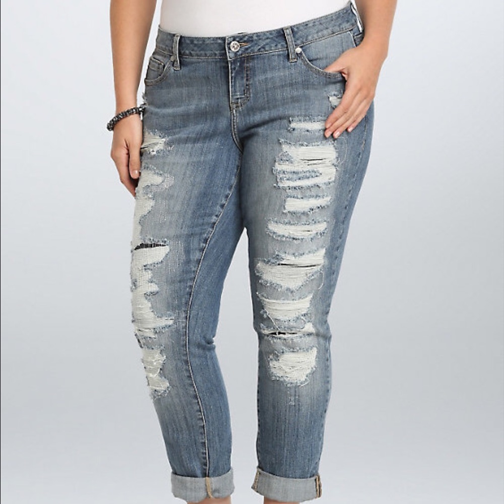 Torrid Premium Boyfriend Jeans