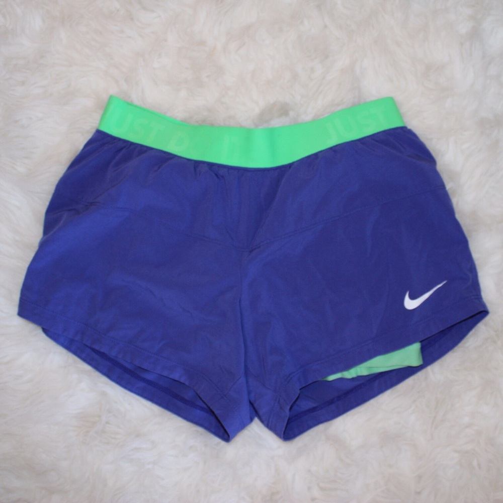 Nike Dri-Fit Blue Running Shorts