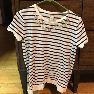 Jcrew embellished sweater