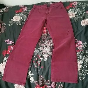 Burgendy NYDJ jeans