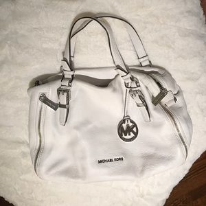 White Michael Kors handbag