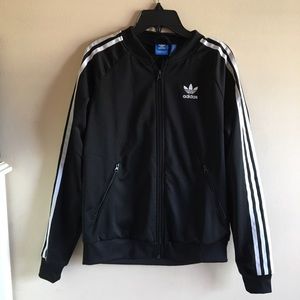Adidas Black Zipper Jacket