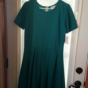 Brand new Lularoe turquoise green XL Amelia