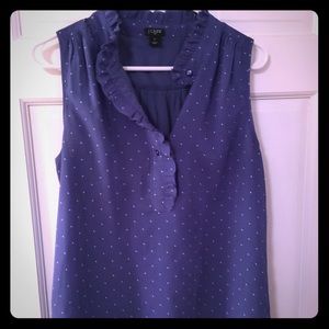 Sleeveless JCrew blouse!