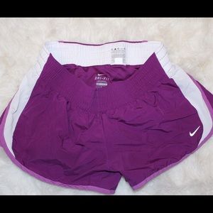 Women's Nike Running Shorts Purple