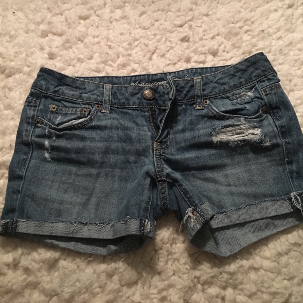 American Eagle distressed Jean shorts