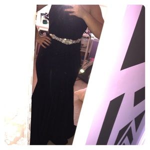 Long Black Formal Dress Size 8/Large