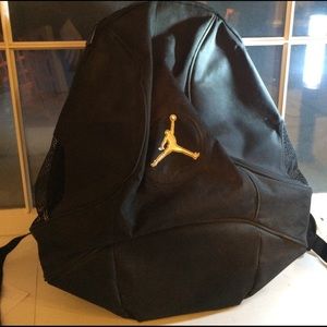 Michael Jordan Black Backpack