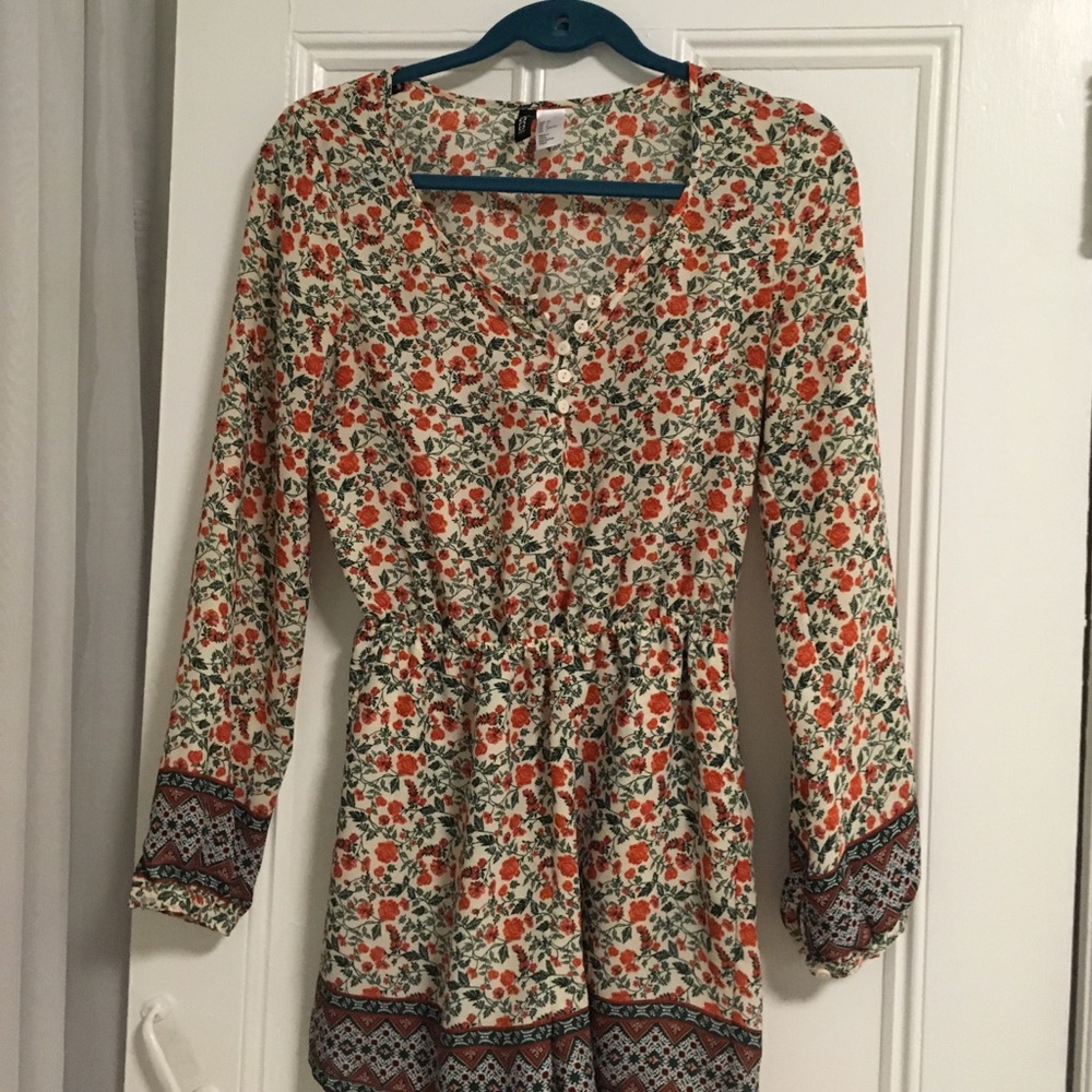 Floral jumper