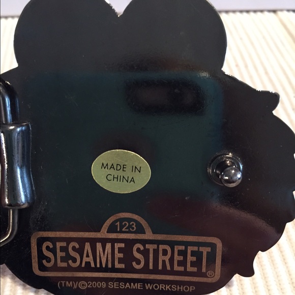 Elmo Sesame Street Workshop belt Buckle - Picture 2 of 3