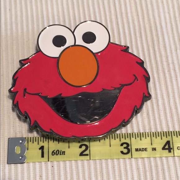 Elmo Sesame Street Workshop belt Buckle - Picture 3 of 3