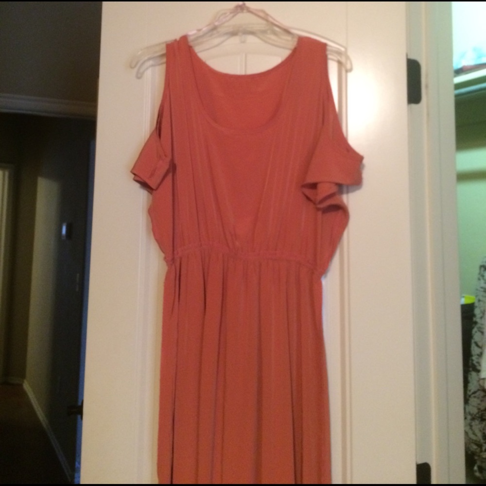 Coral Maxi Dress. Gorgeous
