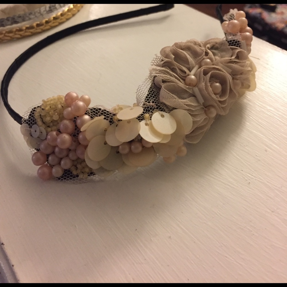 Pink headband