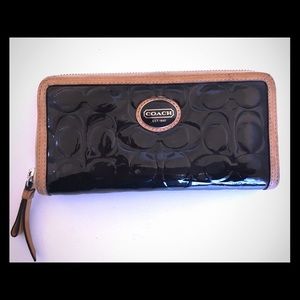 Coach leather wallet