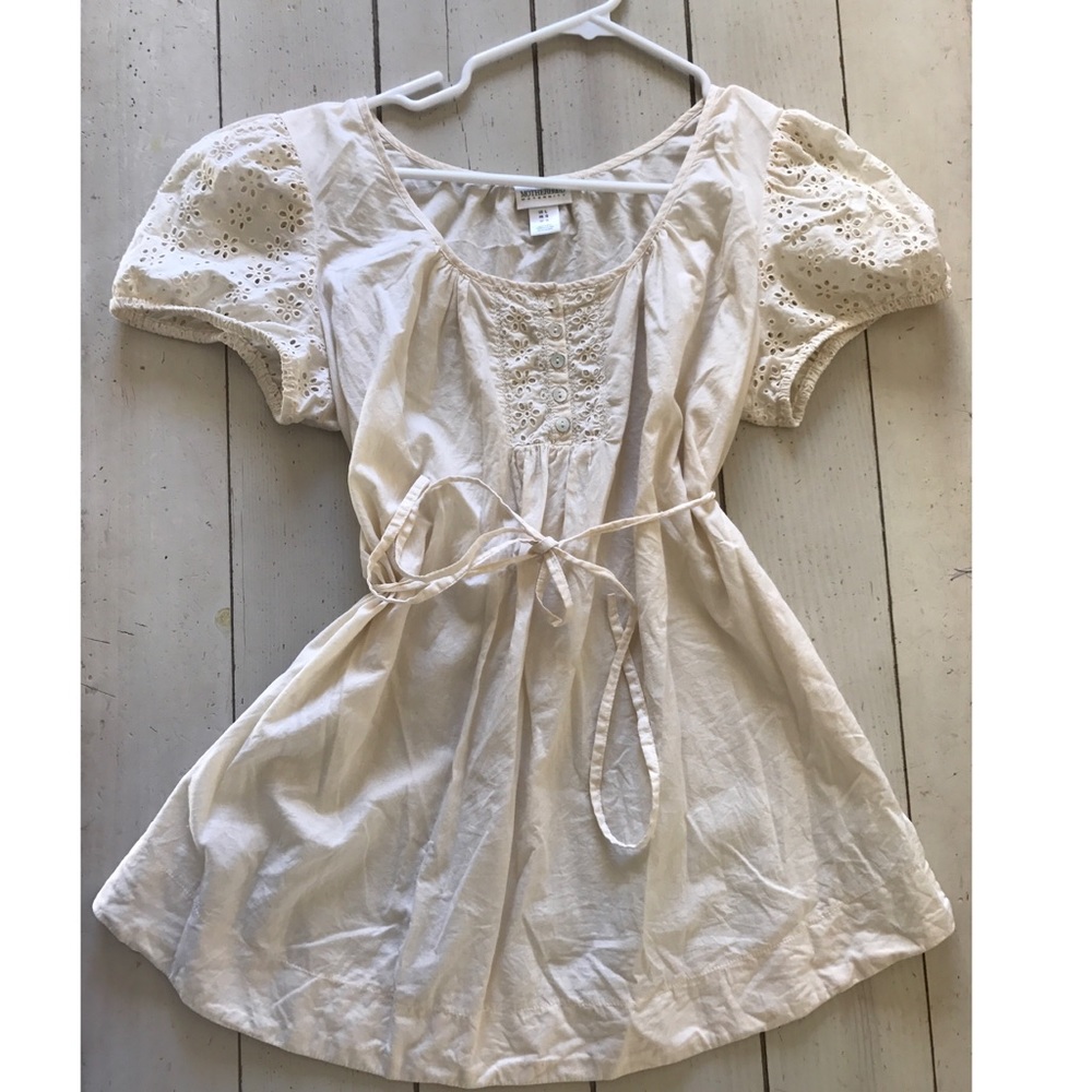 Motherhood maternity ivory tunic
