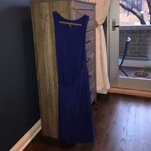 Alexander McQueen cobolt cotton dress