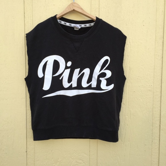 PINK Victoria's Secret Tops - PINK Sweater Muscle Shirt