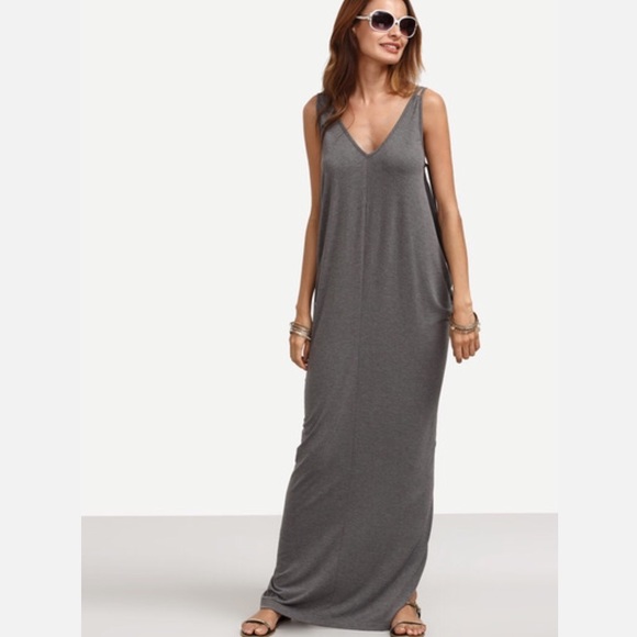 FINAL SALE❣️Venetian Goddess Open Back Drape Maxi - Picture 4 of 6