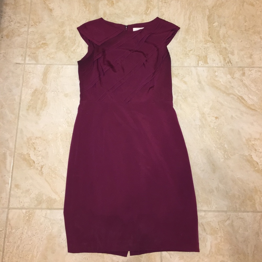 •LOFT• Maroon Dress